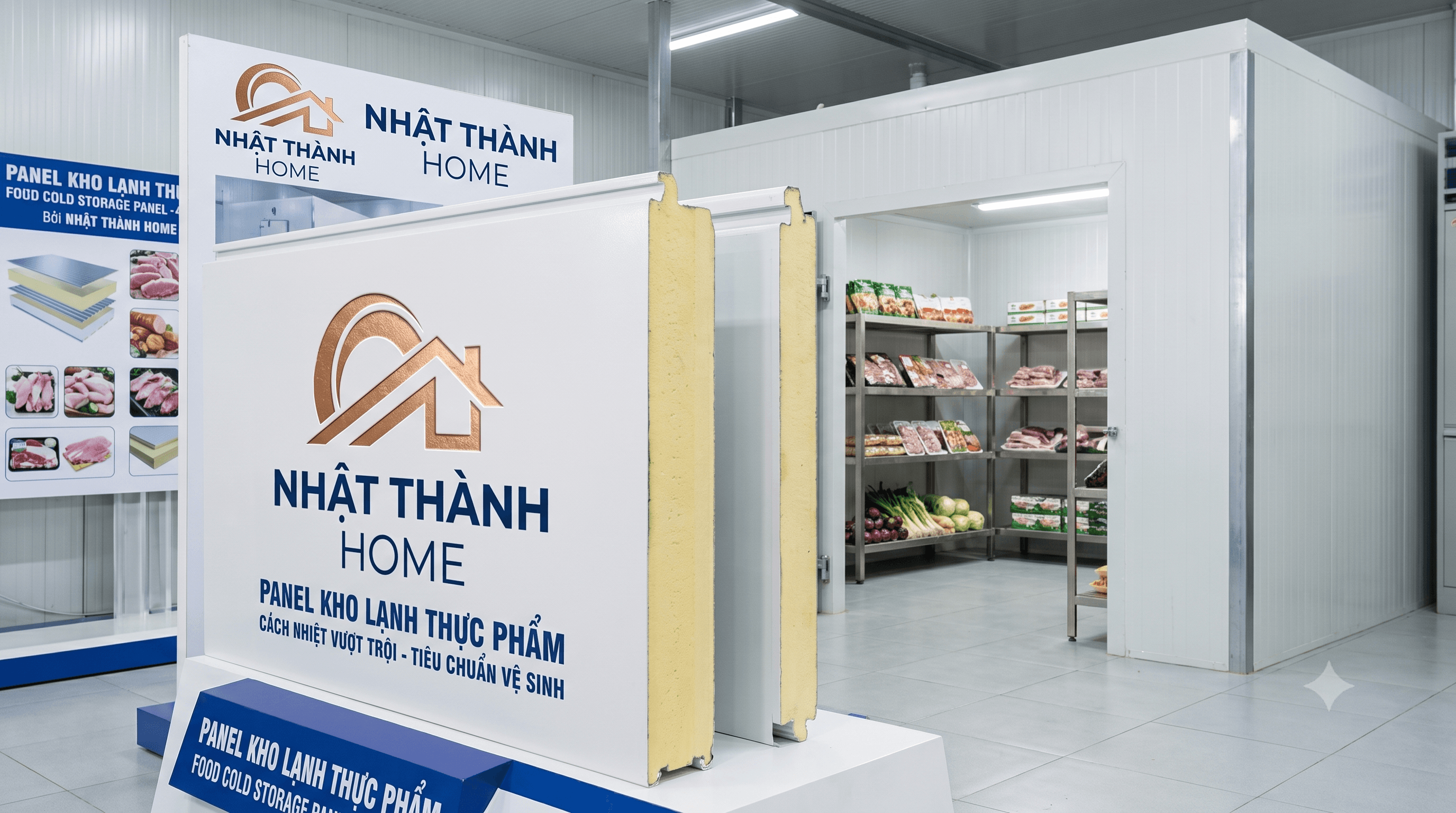 Kho lạnh thực phẩm — Long An