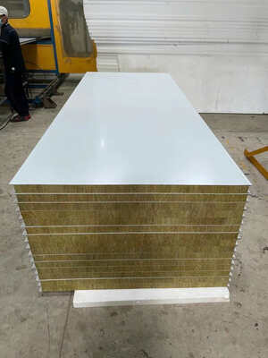 Tấm Panel Rockwool Chống Cháy 100mm