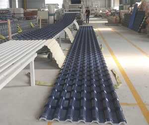 Tôn Ngói Nhựa 7 Sóng Xanh Lam A7