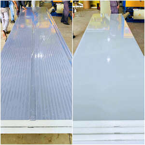 Panel ngoài trời xám sáng lắp ngang 1m – ảnh mẫu 4