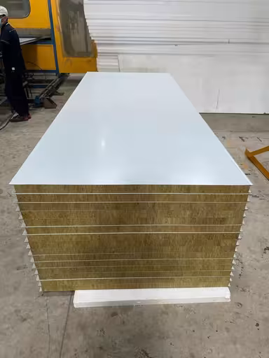 Tấm Panel Rockwool chống cháy cao cấp - ảnh mẫu 2